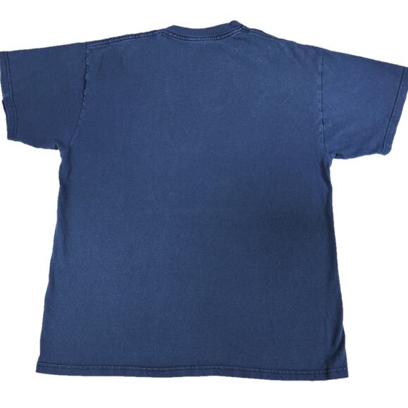 Free Hugs Available Here Tee Shirt Crew Neck Short Sleeve Size Large Black White - Picture 3 of 11